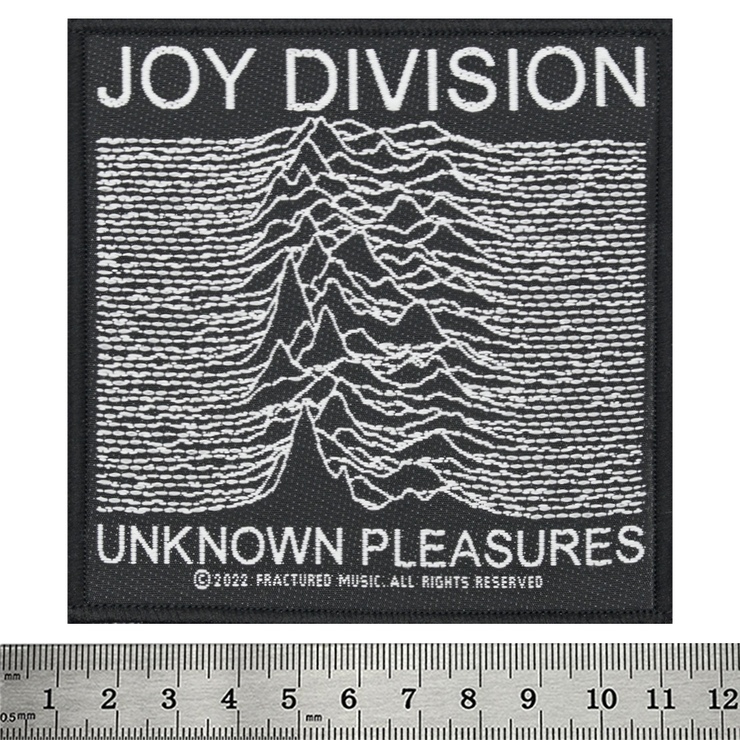 Нашивка тканая JOY DIVISION - UNKNOWN PLEASURES (ofp-193) Нашивка тканая JOY DIVISION - UNKNOWN PLEASURES (ofp-193)
