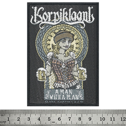 Нашивка тканая KORPIKLAANI - A MAN WITH A PLAN (ofp-194) Нашивка тканая KORPIKLAANI - A MAN WITH A PLAN (ofp-194)