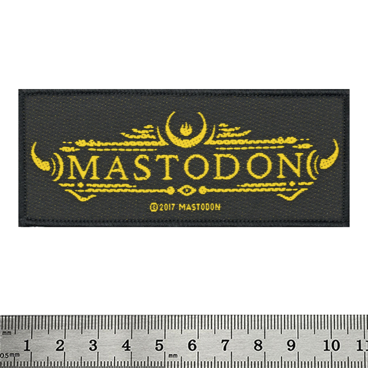Нашивка ткана MASTODON - LOGO (ofp-198) Нашивка ткана MASTODON - LOGO (ofp-198)