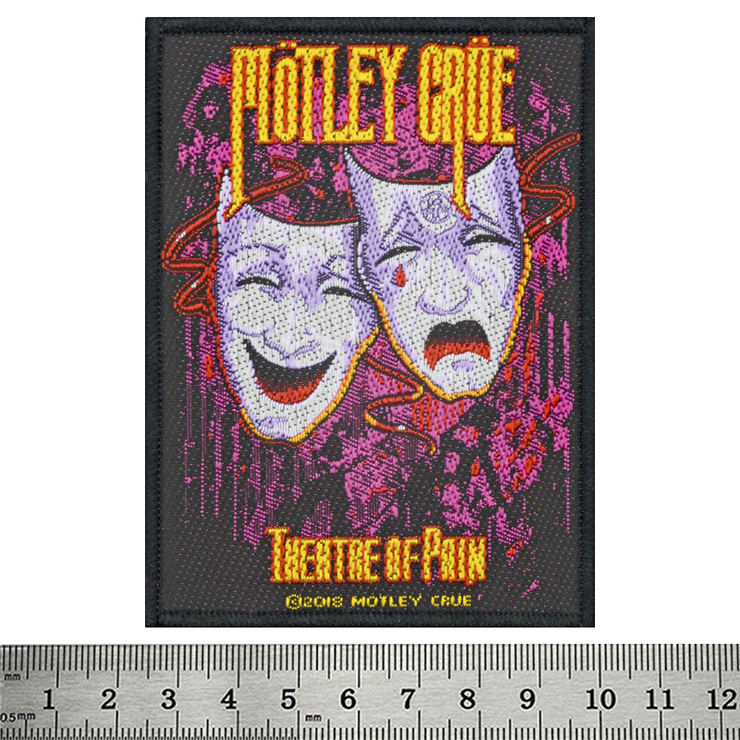 Нашивка тканая MOTLEY CRUE - THEATRE OF PAIN (ofp-206) Нашивка тканая MOTLEY CRUE - THEATRE OF PAIN (ofp-206)