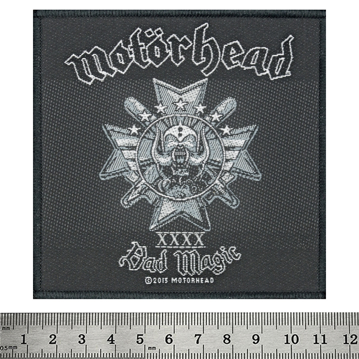 Нашивка ткана MOTORHEAD - BAD MAGIC (ofp-207) Нашивка ткана MOTORHEAD - BAD MAGIC (ofp-207)