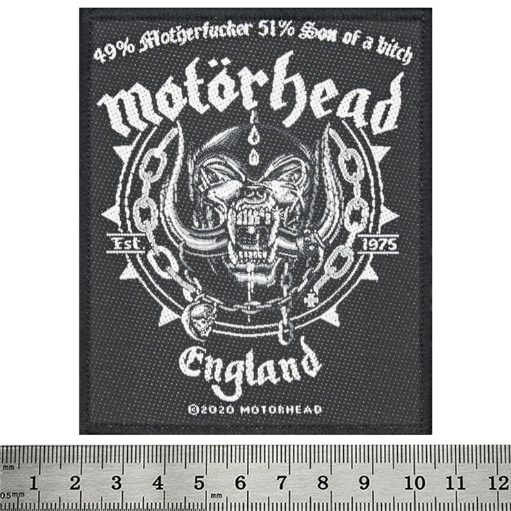 Нашивка ткана MOTORHEAD - BALL & CHAIN (ofp-211) Нашивка ткана MOTORHEAD - BALL & CHAIN (ofp-211)