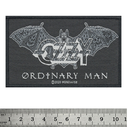 Нашивка тканая OZZY OSBOURNE - ORDINARY MAN (ofp-214)