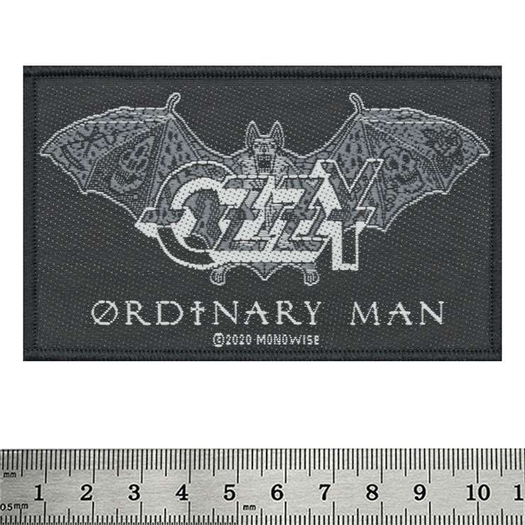 Нашивка тканая OZZY OSBOURNE - ORDINARY MAN (ofp-214) Нашивка тканая OZZY OSBOURNE - ORDINARY MAN (ofp-214)