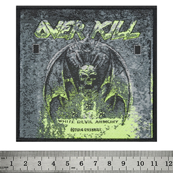 Нашивка тканая OVERKILL - WHITE DEVIL ARMORY (ofp-215) Нашивка тканая OVERKILL - WHITE DEVIL ARMORY (ofp-215)