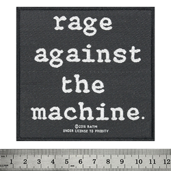 Нашивка ткана RAGE AGAINST THE MACHINE - LOGO (ofp-216)