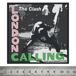 Нашивка тканая THE CLASH - LONDON CALLING (ofp-226)