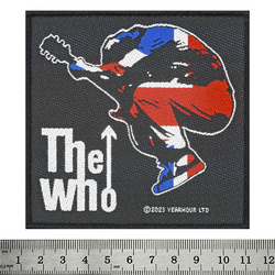 Нашивка тканая THE WHO - PETE JUMP (ofp-227)