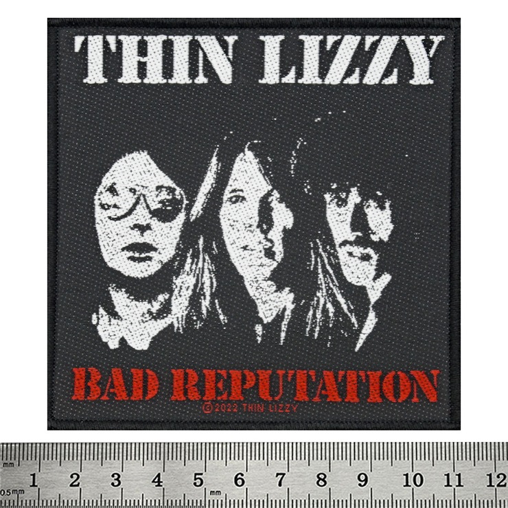 Нашивка тканая THIN LIZZY - BAD REPUTATION (ofp-229) Нашивка тканая THIN LIZZY - BAD REPUTATION (ofp-229)
