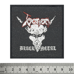 Нашивка тканая VENOM - BLACK METAL (ofp-231) Нашивка тканая VENOM - BLACK METAL (ofp-231)