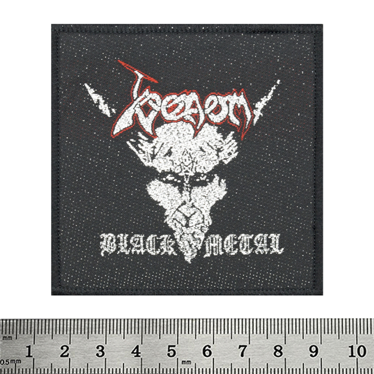 Нашивка ткана VENOM - BLACK METAL (ofp-231) Нашивка ткана VENOM - BLACK METAL (ofp-231)