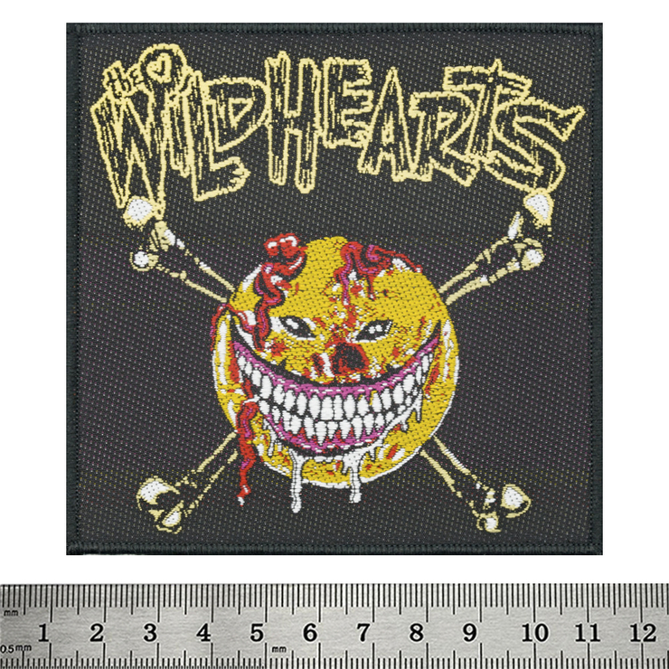 Нашивка тканая THE WILDHEARTS - SMILEY FACE (ofp-235)