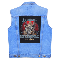 Нашивка наспинна катана AVENGED SEVENFOLD - HAIL TO THE KING (olbp-054) Нашивка наспинна катана AVENGED SEVENFOLD - HAIL TO THE KING (olbp-054)