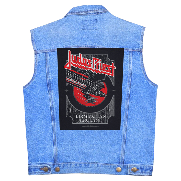 Нашивка наспинная катаная JUDAS PRIEST - BIRMINGHAM (olbp-061) Нашивка наспинная катаная JUDAS PRIEST - BIRMINGHAM (olbp-061)