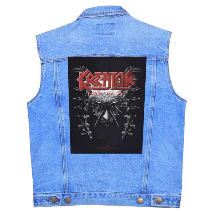 Нашивка наспинная катаная KREATOR - ENEMY OF GOD (olbp-063) Нашивка наспинная катаная KREATOR - ENEMY OF GOD (olbp-063)