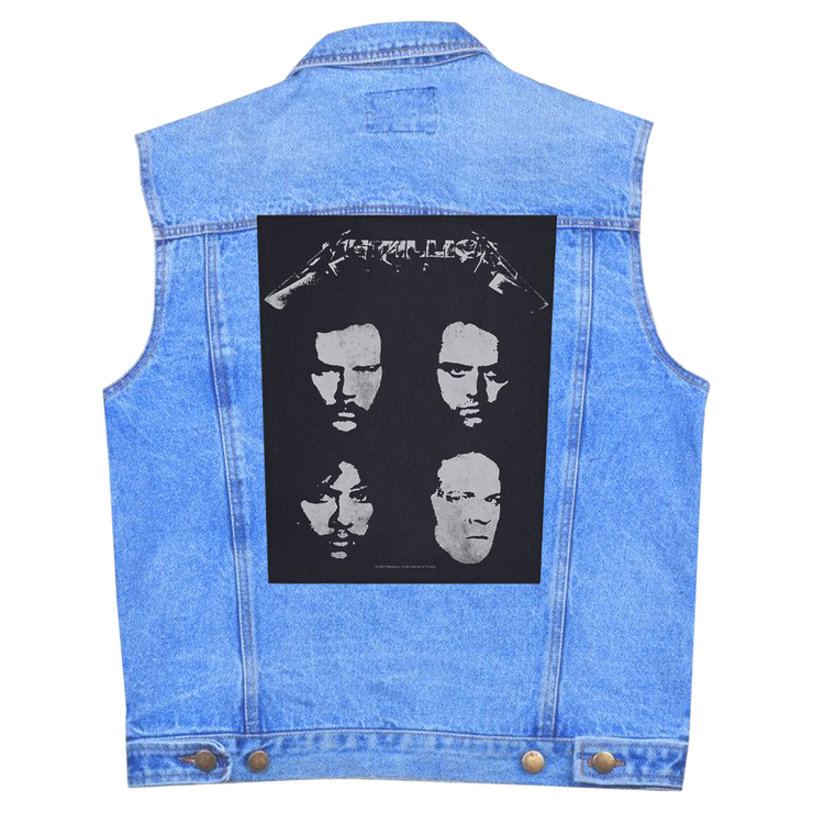 Нашивка наспинна катана METALLICA - BLACK ALBUM (olbp-065)