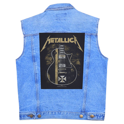 Нашивка наспинная катаная METALLICA - HETFIELD GUITAR (olbp-067) Нашивка наспинная катаная METALLICA - HETFIELD GUITAR (olbp-067)