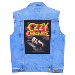 Нашивка наспинная катаная OZZY OSBOURNE - BARK AT THE MOON (olbp-068)