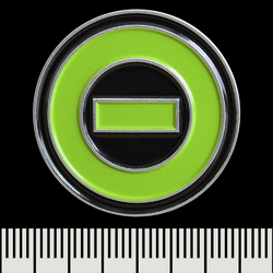 Пин TYPE O NEGATIVE - NEGATIVE SYMBOL (pnol-027)