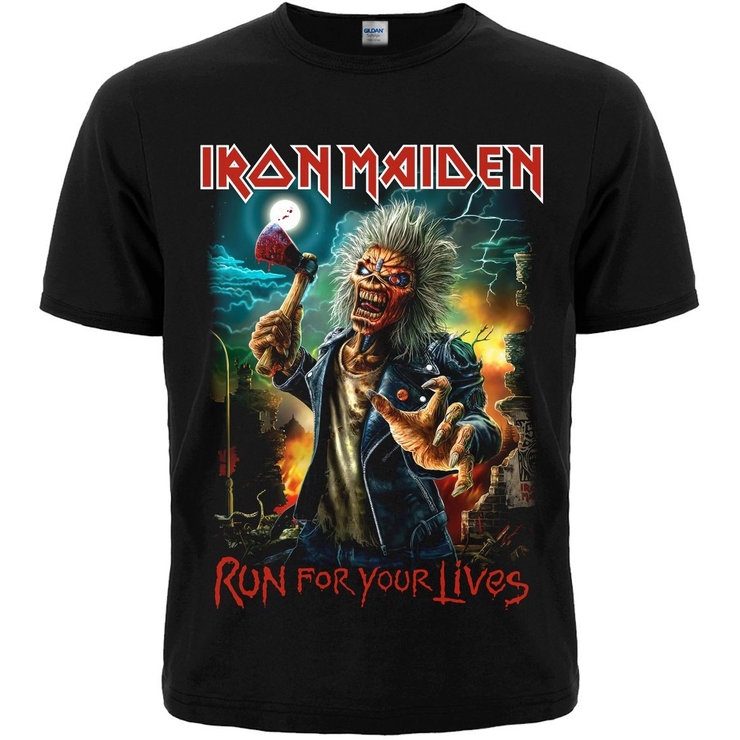 Футболка Iron Maiden "Run For Your Lives" Футболка Iron Maiden "Run For Your Lives"