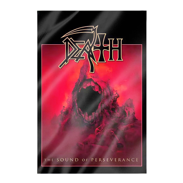 Прапор Death "The Sound Of Perseverance" sfc-072, настінний