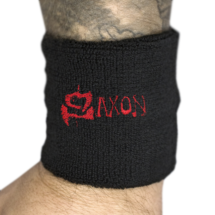 Напульсник махровый SAXON - RED LOGO (wol-058) Напульсник махровый SAXON - RED LOGO (wol-058)