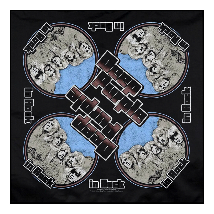 Бандана DEEP PURPLE - IN ROCK (olb-019) Бандана DEEP PURPLE - IN ROCK (olb-019)