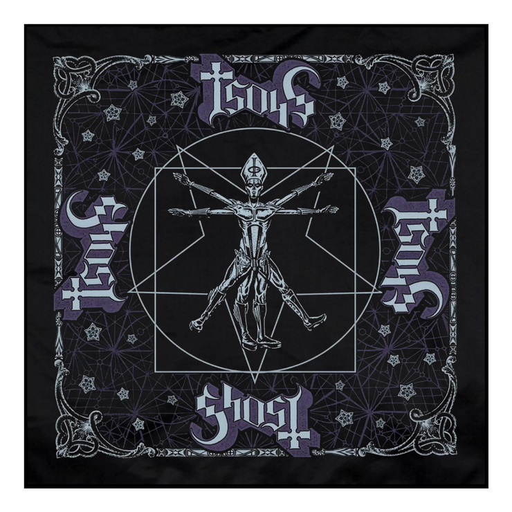 Бандана GHOST - THE VITRUVIAN GHOST (olb-022) Бандана GHOST - THE VITRUVIAN GHOST (olb-022)
