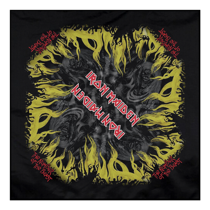 Бандана IRON MAIDEN - THE NUMBER OF THE BEAST (olb-025) Бандана IRON MAIDEN - THE NUMBER OF THE BEAST (olb-025)