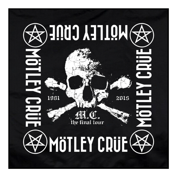 Бандана MOTLEY CRUE - THE FINAL TOUR (olb-029) Бандана MOTLEY CRUE - THE FINAL TOUR (olb-029)