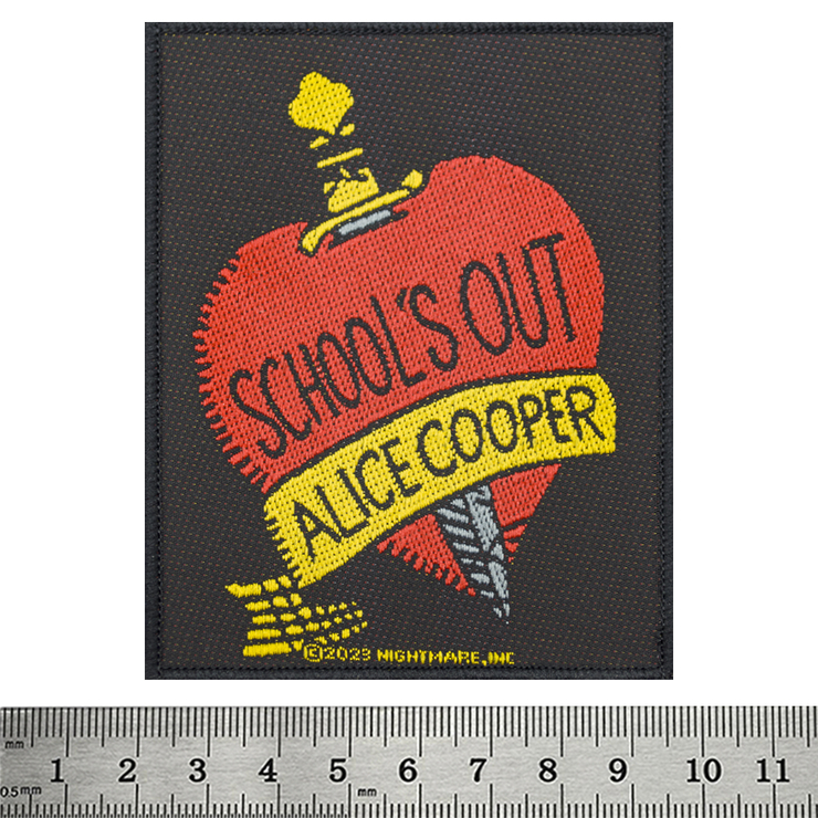 Нашивка тканая ALICE COOPER - SCHOOL'S OUT (ofp-238) Нашивка тканая ALICE COOPER - SCHOOL'S OUT (ofp-238)