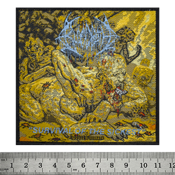 Нашивка тканая BLOODBATH - SURVIVAL OF THE SICKEST (ofp-243)