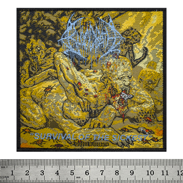 Нашивка тканая BLOODBATH - SURVIVAL OF THE SICKEST (ofp-243) Нашивка тканая BLOODBATH - SURVIVAL OF THE SICKEST (ofp-243)