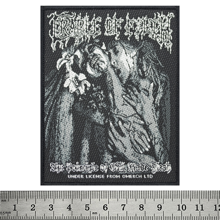 Нашивка тканая CRADLE OF FILTH - THE PRINCIPLE OF EVIL MADE FLESH (ofp-248) Нашивка тканая CRADLE OF FILTH - THE PRINCIPLE OF EVIL MADE FLESH (ofp-248)