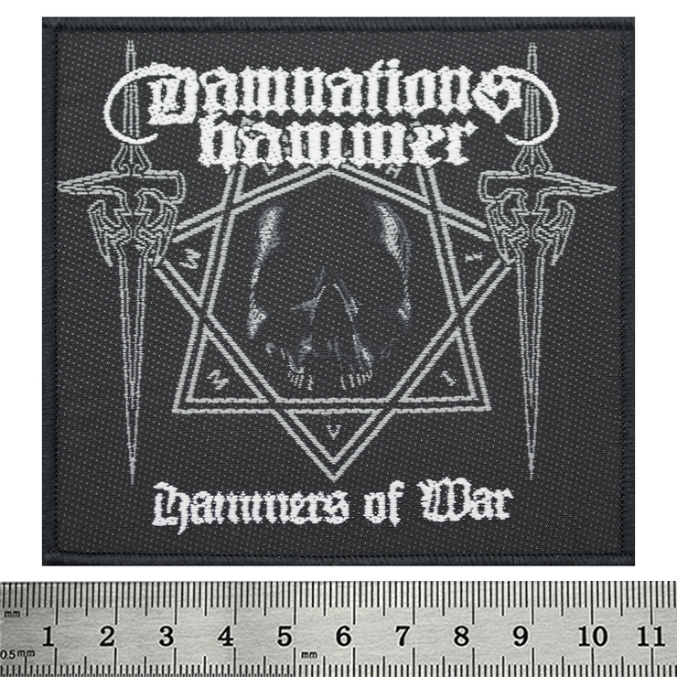 Нашивка тканая DAMNATION'S HAMMER - HAMMER OF WAR (ofp-249) Нашивка тканая DAMNATION'S HAMMER - HAMMER OF WAR (ofp-249)