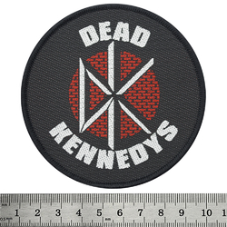 Нашивка ткана DEAD KENNEDYS - DK LOGO (ofp-252) Нашивка ткана DEAD KENNEDYS - DK LOGO (ofp-252)