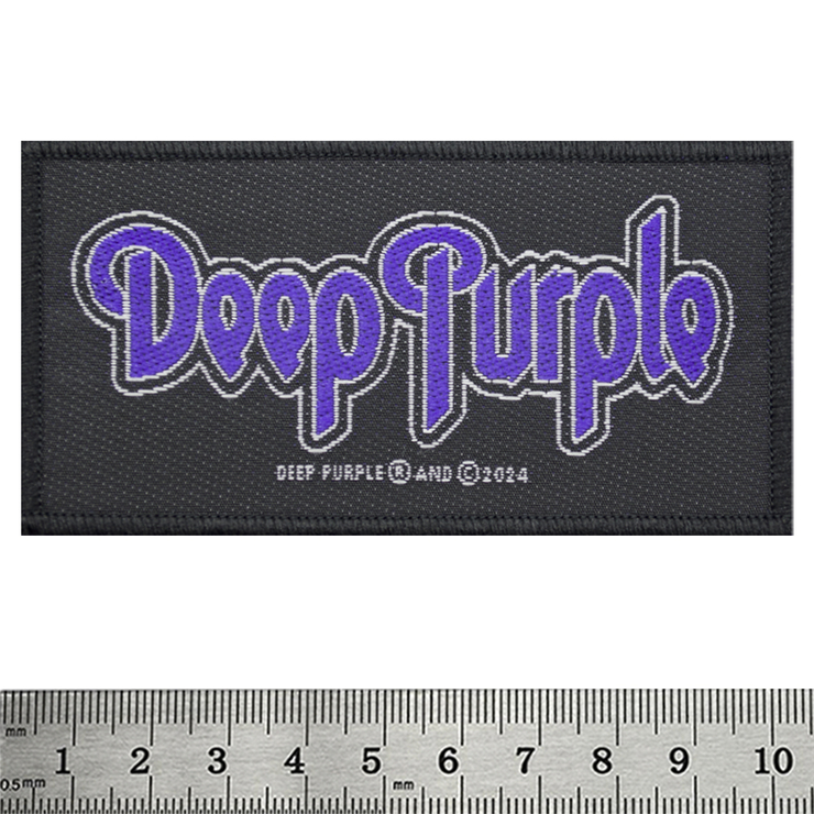 Нашивка тканая DEEP PURPLE - LOGO (ofp-253) Нашивка тканая DEEP PURPLE - LOGO (ofp-253)