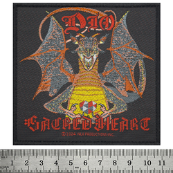 Нашивка ткана DIO - SACRED HEART (ofp-255) Нашивка ткана DIO - SACRED HEART (ofp-255)