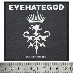 Нашивка тканая EYEHATEGOD - PHOENIX LOGO (ofp-256)