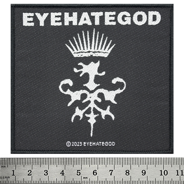 Нашивка тканая EYEHATEGOD - PHOENIX LOGO (ofp-256) Нашивка тканая EYEHATEGOD - PHOENIX LOGO (ofp-256)