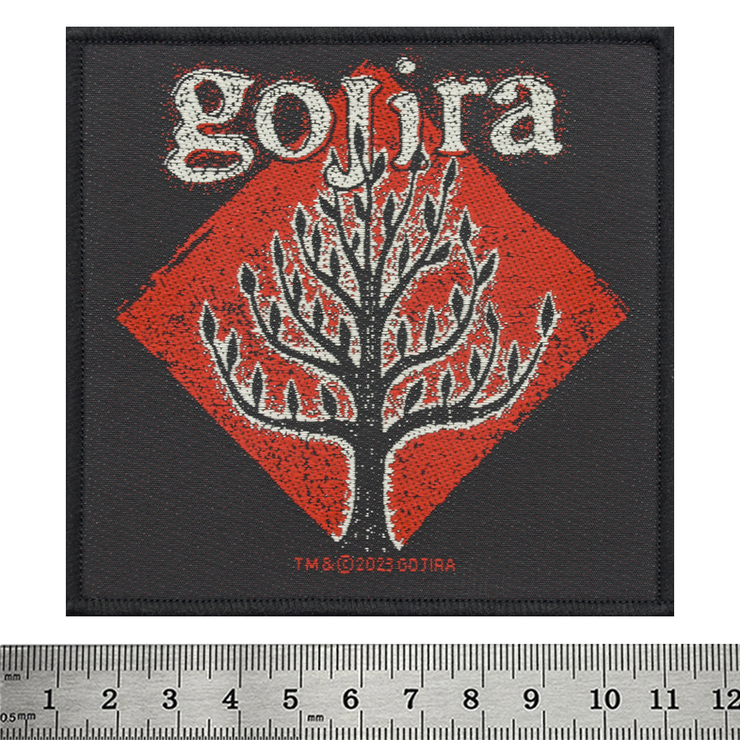 Нашивка ткана GOJIRA - TREE OF LIFE (ofp-262) Нашивка ткана GOJIRA - TREE OF LIFE (ofp-262)