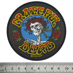 Нашивка тканая GRATEFUL DEAD - VINTAGE BERTHA SEAL (ofp-263)