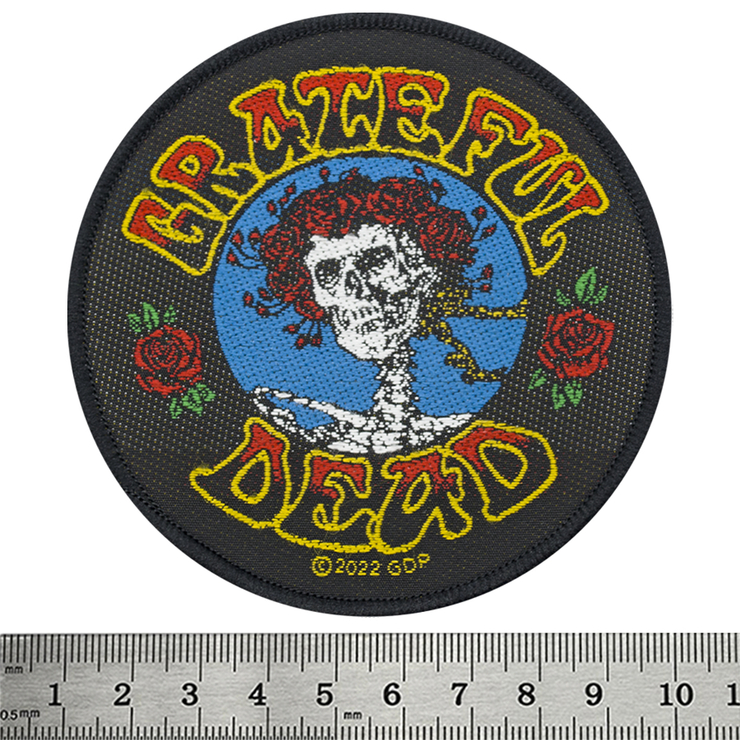Нашивка тканая GRATEFUL DEAD - VINTAGE BERTHA SEAL (ofp-263) Нашивка тканая GRATEFUL DEAD - VINTAGE BERTHA SEAL (ofp-263)