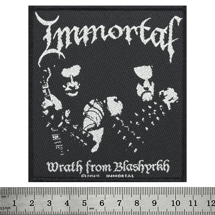 Нашивка ткана IMMORTAL - WRATH OF BLASHYRKH (ofp-266) Нашивка ткана IMMORTAL - WRATH OF BLASHYRKH (ofp-266)