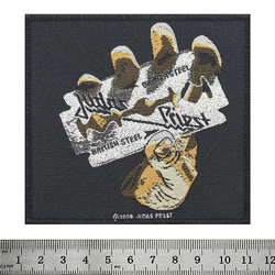 Нашивка тканая JUDAS PRIEST - BRITISH STEEL (ofp-267) Нашивка тканая JUDAS PRIEST - BRITISH STEEL (ofp-267)
