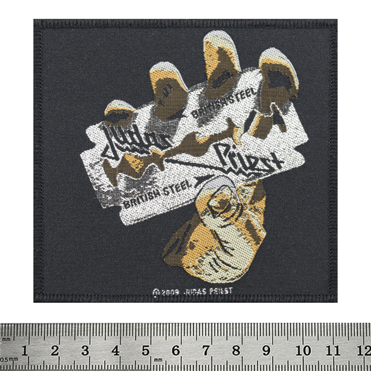 Нашивка тканая JUDAS PRIEST - BRITISH STEEL (ofp-267) Нашивка тканая JUDAS PRIEST - BRITISH STEEL (ofp-267)