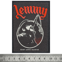 Нашивка тканая LEMMY - MICROPHONE (ofp-270)
