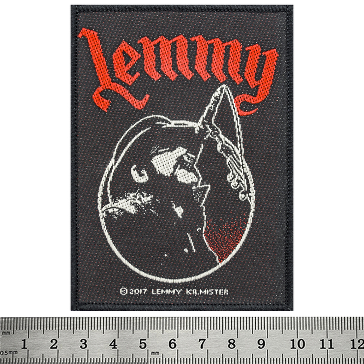 Нашивка ткана LEMMY - MICROPHONE (ofp-270)