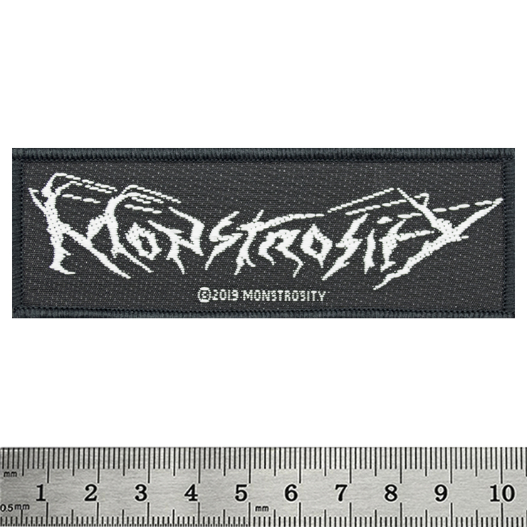 Нашивка тканая MONSTROSITY - LOGO (ofp-277) Нашивка тканая MONSTROSITY - LOGO (ofp-277)