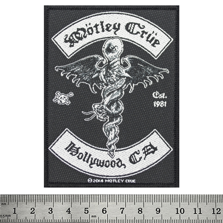 Нашивка ткана MOTLEY CRUE - HOLLYWOOD (ofp-278) Нашивка ткана MOTLEY CRUE - HOLLYWOOD (ofp-278)
